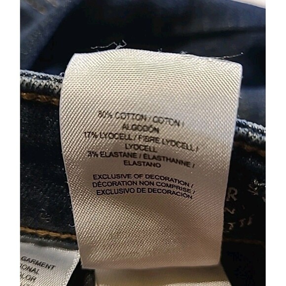 Lucky Brand Jeans Womens Size 2/26R High Rise Skinny Bridgette Raw Hem - Picture 7 of 13